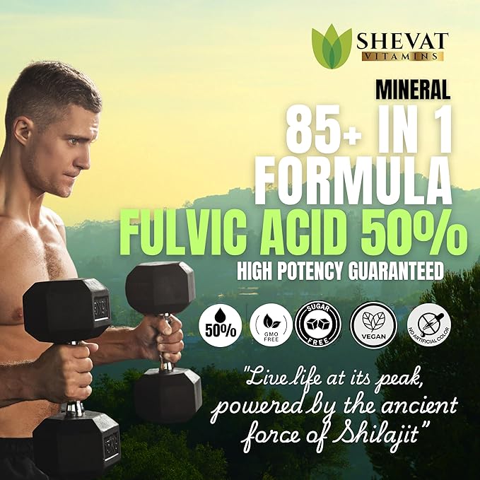 90 Shilajit Capsules for Men &amp Women 22000mg with 50% shilajit Fulvic acid organic Himalayan Natural Shilajit for Men Pure Shilajit Extract 85+Trace Mineral Supplements for Women Energy Boost-USA