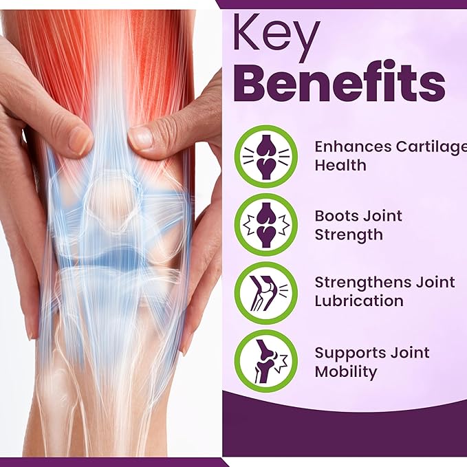 Ultra Joint Flex with Glucosamine/Chondroitin/Turmeric + Magnesium Glycinate — 2-Bottle Bundle 90 Capsules Each