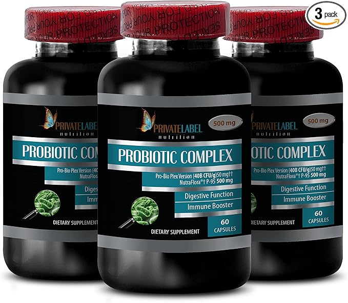 digestion supplements men - PROBIOTIC COMPLEX 500 MG - DIETARY SUPPLEMENT - probiotics supplements for men digestive probiotics gut probiotics for women probiotic supplement 3 Bot 180 Capsules
