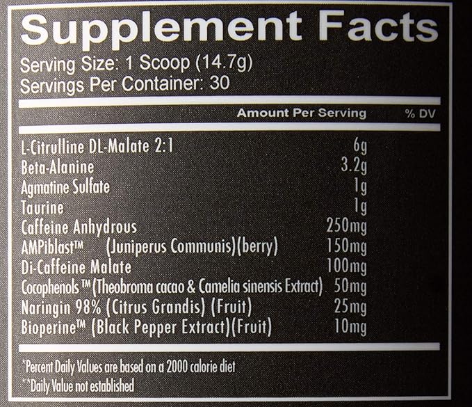 REDCON1 Total War Pre Workout Strawberry Mango - L Citrulline Malic Acid Green Tea Leaf Extract for Pump Boosting Pre Workout for Women &amp Men - 3.2g Beta Alanine to Reduce Exhaustion 30 Servin