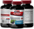 Resveratrol 250 - Anti-Wrinkle Pills - Anti aging skin care for women collagen anti wrinkle pills aloe vera juice for skin aloe vera capsules organic hauloronic acid vitamins 1 Bot 60 Capsules