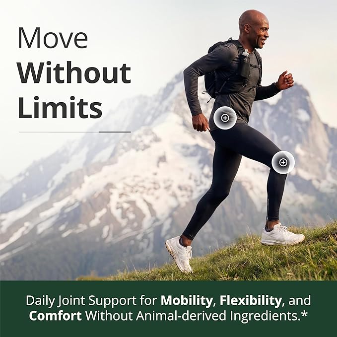 Glucosamine Chondroitin MSM – Joint Support Supplement for Women and Men with Glucosamine Sulfate 1500 mg Chondroitin and MSM – for Cartilage Joint Health and Flexibility – 180 Capsules Vegan