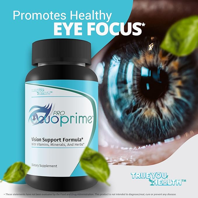 Pro Ocuoprime - Eye Health &amp Vision Health Support Supplement - Promote Healthy Eyesight &amp Clear Vision - Help Reduce Eye Strain Eye Pressure Dry Eyes &amp Blurred Vision - Pro Ocuprime Vi