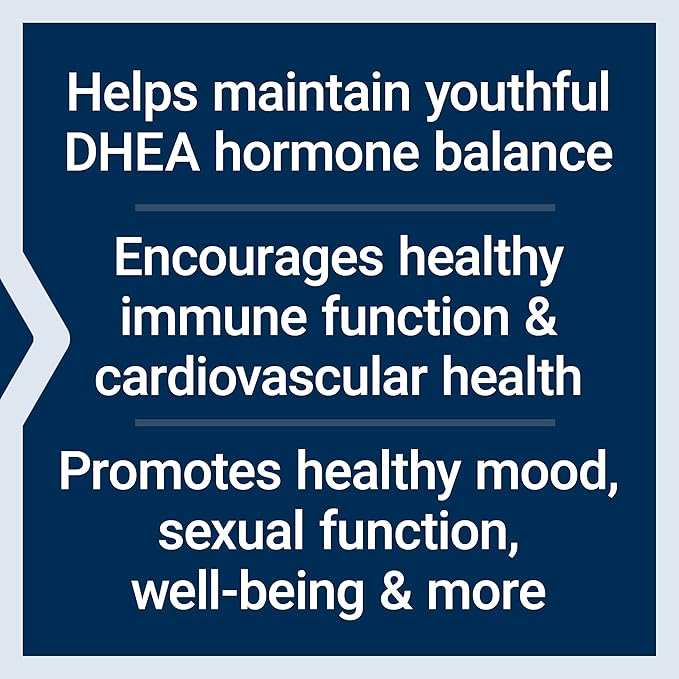 Life Extension N-Acetyl-L-Cysteine (NAC) Immune Respiratory &amp DHEA 25 mg – Supplement for Hormone Balance Immune Support Sexual Health Bone &amp Cardiovascular Health