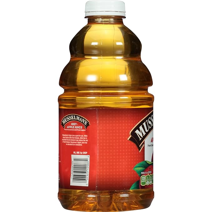 Musselman's 100% Apple Juice 48 Fluid Ounce (Pack of 8)