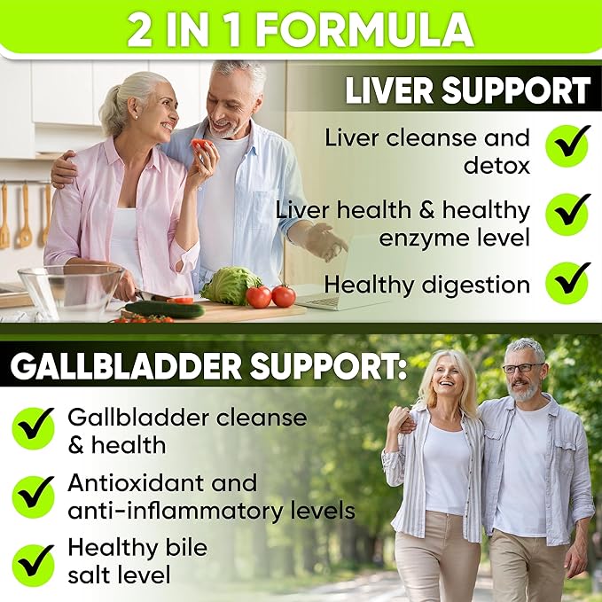NutraPro Liver Health Formula and Gallbladder Support-Liver Cleanse Detox &amp Repair to Support Liver Renew