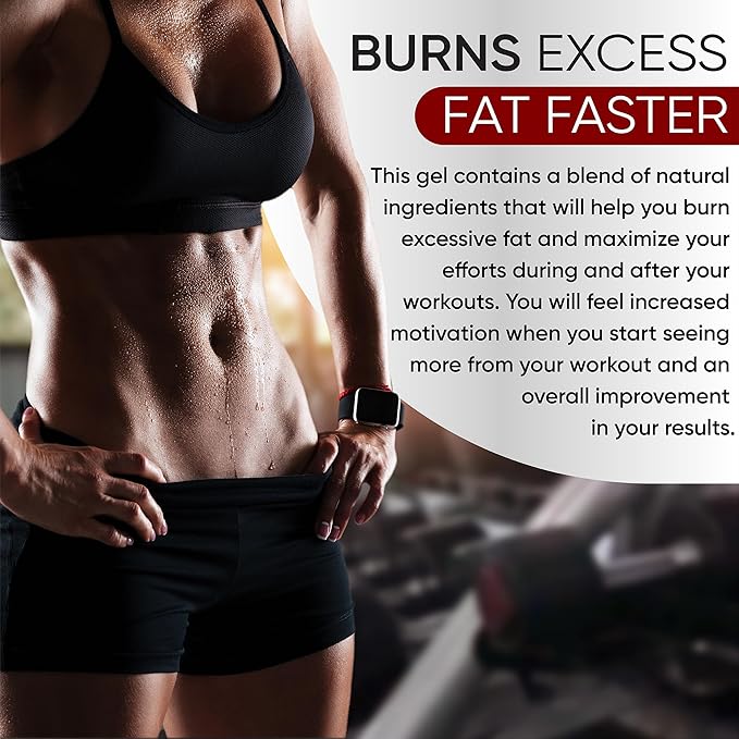 Workout Enhancing Fat Burning Hot Gel by LipoExpress 17 Oz - Best Hot-Gel Cream. Perfect for Workouts and Slimming. Thermoactive Hot Gel - Also Great for Muscle Relaxation and Massage