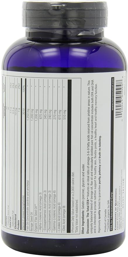 Health from The Sun The Total EFA 180 Softgels