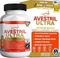 Avestril Ultra Joint Support Supplement Glucosamine Turmeric Chondroitin 60 Capsules (1)
