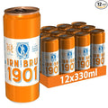 IRN-BRU 1901 12 Pack A Very Special Vintage Recipe No Caffeine Full Sugar Taste The First Ever IRN-BRU Recipe - 12 x 330ml Cans