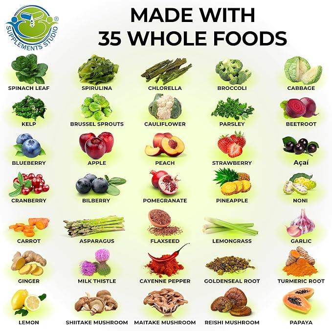 Vegan Whole Food Daily Multivitamin Without Iron Methylated Multivitamin for Women and Men Made with Fruits &amp Vegetables B-Complex Probiotics Enzymes CoQ10 Omegas Turmeric Non-GMO 90 Cou