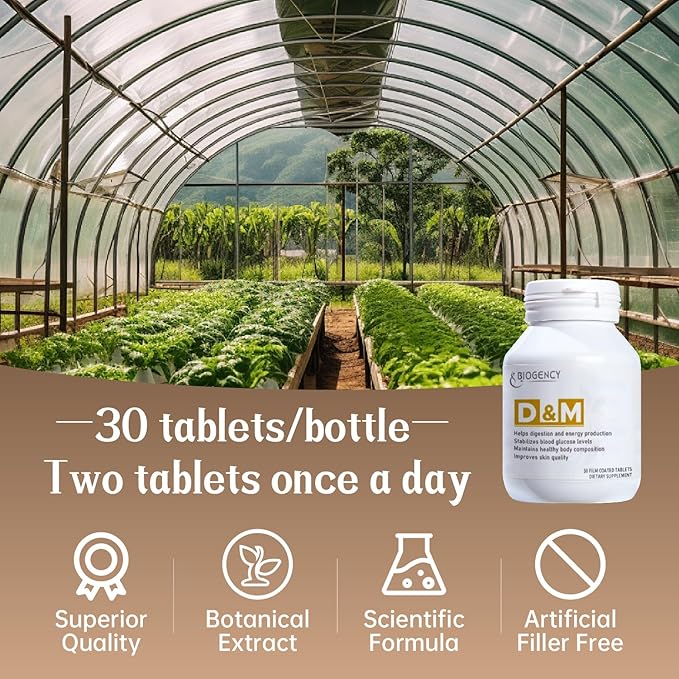 D&ampM 3 Pack 30 Count Skincare Support Supplement - Helps Digestion and Energy Production Maintains a Healthy Body Improves Skin Quality with Folic Acid Vitamin B1 B2 B7