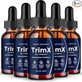 TrimX Drops Official Trim X Supplement Droppers - Maximum Strength All Natural Keto Liquid Droppers Advanced Formula Sustain Active Lifestyle &amp Fitness Goals Premium TrimX Drops Reviews (5 Pac