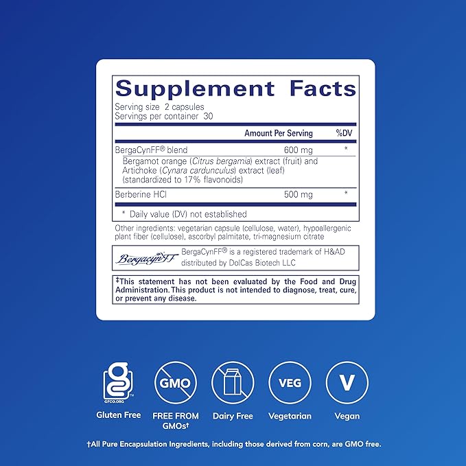 Pure Encapsulations Lipid Support Complex - Liver Supplement to Support a Healthy Liver &amp Lipid Metabolism Levels - Helps Manage Oxidative Stress* - Gluten-Free &amp Non-GMO - 60 Count (30 Servin