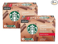 Starbucks Flavored Ground Coffee K-Cup PodsCinnamon DolceFlavored Ground Coffee Signature CollectionRecyclable K-Cups10 K-Cup Pods/Box (Pack of 2 Boxes)10 Count (Pack of 2)