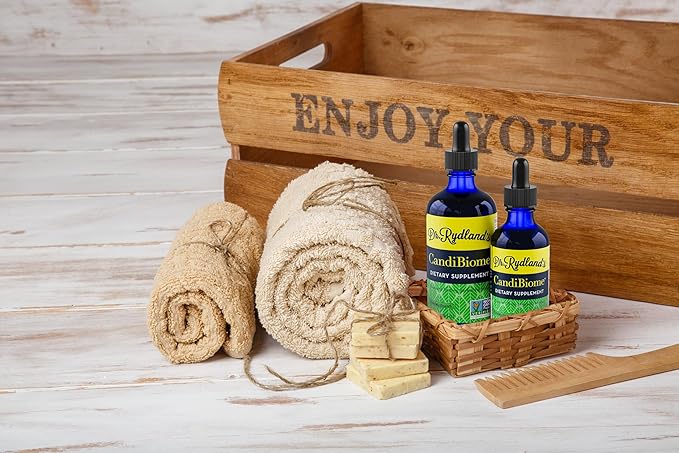 Dr. Rydland's Herbal Supplement | Created by KidsWellness |CandiBiome | Restores Intestinal Balance Related to Digestive Skin Immune Disorders | 2 Ounce Bottle