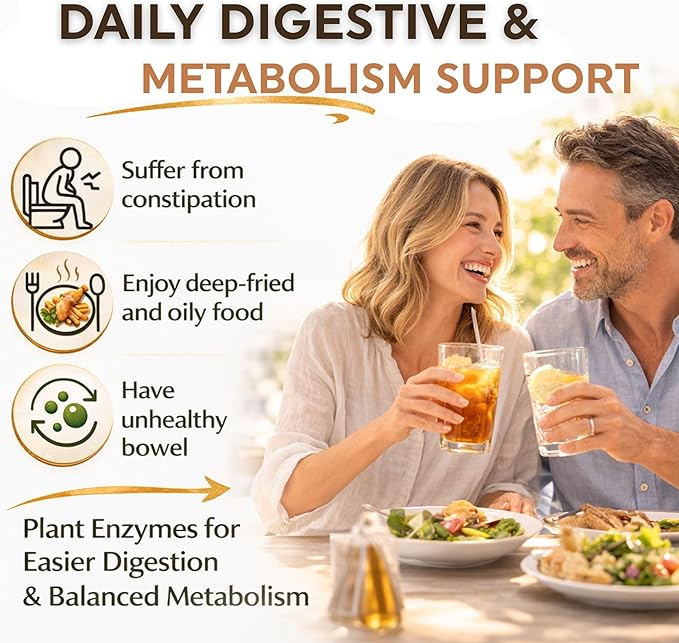 Weight Loss Supplement Pills &amp Natural Digestive Enzymes with 46 Plant Enzymes &amp 17 Herbal Fiber for Metabolism Support &amp Gut Health - Made in Japan 3 Pack (540 Tablets) Premium