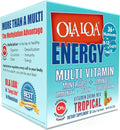 Ola Loa Energy Tropical Multi Vitamin Drink Mix - Amino Energy Powder Gluten Free Detox Dairy Free Caffeine Free - Drink Your Vitamins for the Rigors of Daily Life - 30 Packets (8.25oz)