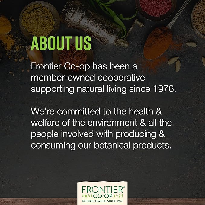 Frontier Co-op Organic Scullcap Herb Cut &amp Sifted Certified Organic Herbal Supplement 1lb - Skullcap Herb for Tincture Tea Supplement