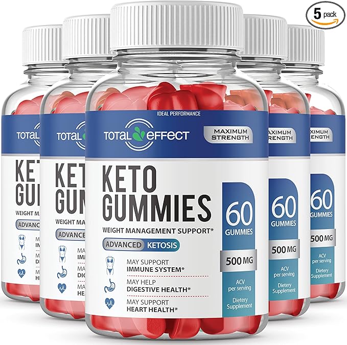 IDEAL PERFORMANCE (5 Pack) Total Effect Keto Gummies (300 Gummies)