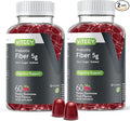 Viteey Prebiotic Fiber Gummies for Adults 5g - Gut Health &amp Digestive Soluble Fiber Supplement Gummies - Zero Sugar Added Vegan Gluten-Free - 120 Count