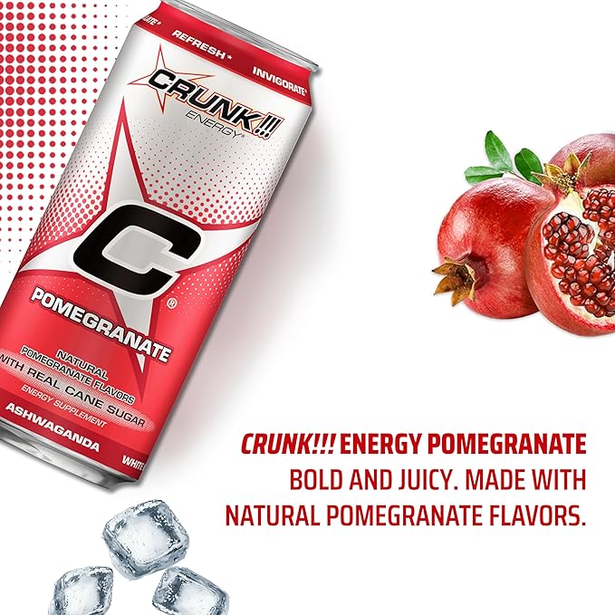 CRUNK!!! Energy Pomegranate 16oz 24pack