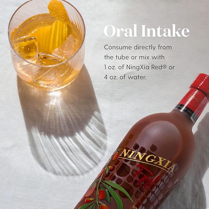 Young Living NingXia Nitro | 1 Pack (14 Sachets) | Energizing Wolfberry Drink with Green Tea &amp Korean Ginseng | Supports Focus Energy &amp Physical Fitness