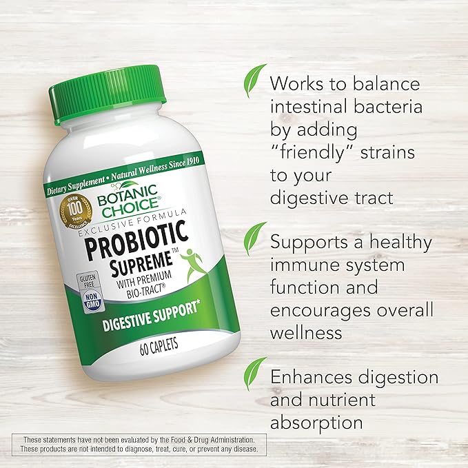 Botanic Choice Probiotic Supreme Bottle 60 Count