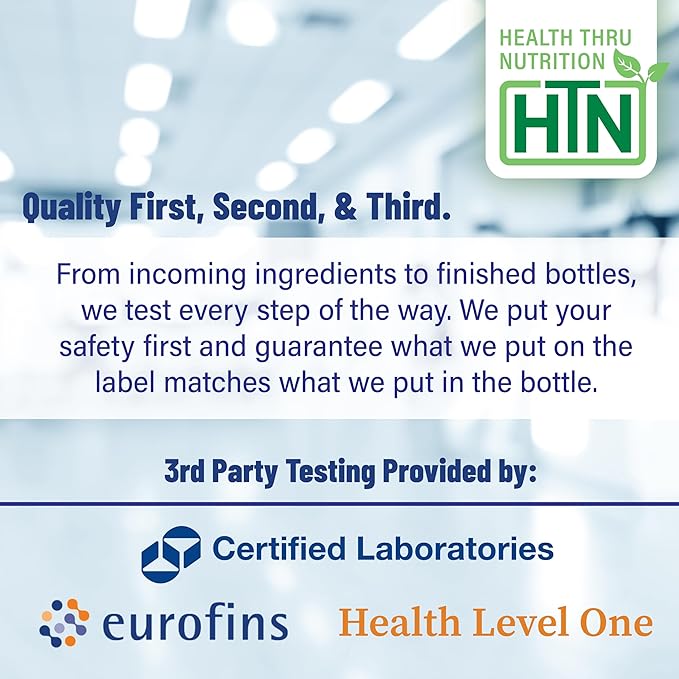 Health Thru Nutrition CoQ-10 300mg - 120 Capsules | High-Potency Ubiquinone Coenzyme Q10 | Supports Cellular Energy &amp Antioxidant Protection | Non-GMO Soy-Free Vegan Gluten-Free
