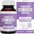 Femositol® Myo-Inositol &amp D-Chiro Inositol Complex Supplement - Clinically Validated 40:1 Ratio (Vitamin B8)| Hormonal Balance &amp Healthy Ovarian Function Support (90 Capsules – 30 Servings)
