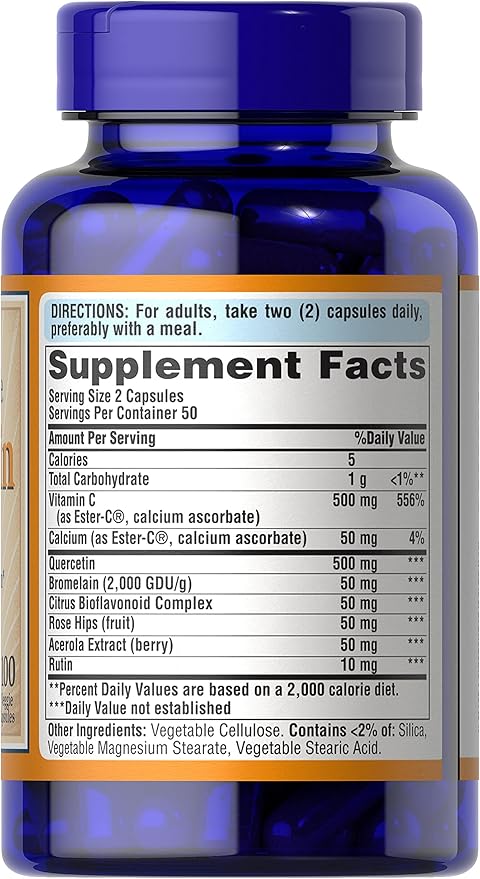 Puritan's Pride Quercetin Complex 100 ct