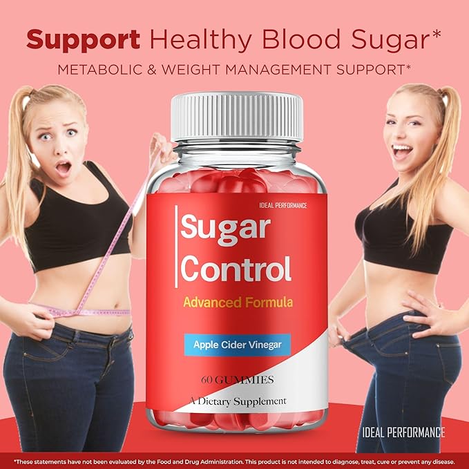 Sugar Control Gummies Sugar Controls Supplements Gummy - Maximum Strength All Natural Healthy Circulation &amp Stable Levels Premium SugarControl Health Support Reviews (5 Pack)