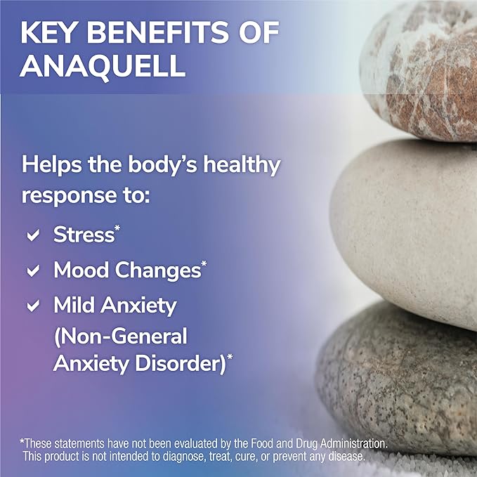 Tesseract Medical Research AnaQuell QR Stress Relief &amp Mood Support Supplement Quick Release L Citrulline &amp Anandamide Helps Manage Anxiousness 90 V-Caps