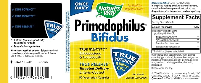 Nature's Way Primadophilus Bifidus