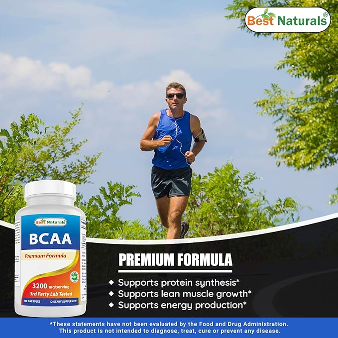 Best Naturals BCAA 3200mg &amp B-100 Complex