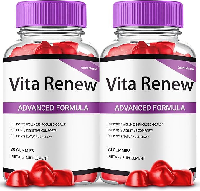 Vita Renew Gummies VitaRenew ACV Gummies Official Advanced Formula Supplement for Men and Women (2)