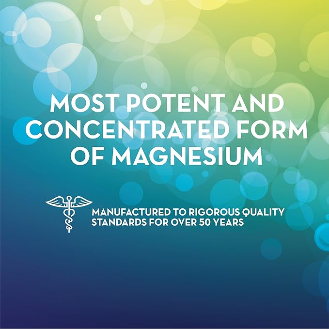 Mag-Ox 400 Magnesium Mineral Dietary Supplement Tablets 483 mg Magnesium Oxide Pharmaceutical Grade 120 Count (Pack of 2)