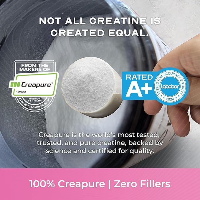 Muscle Feast Creapure Creatine Monohydrate Powder Vegan Keto Friendly Gluten-Free Easy to Mix Muscle Recovery Supplement Creatine for Muscle Growth Flavored Creatine Natural Watermelon 300g