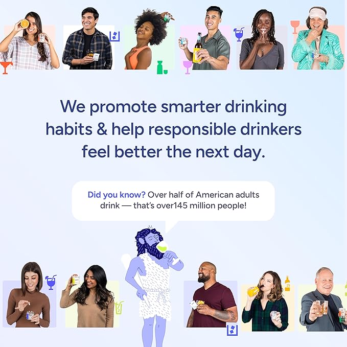 Cheers Restore | Supplement with DHM + L-Cysteine | Feel Better After Drinking &amp Support Your Liver | 24 Doses | Dihydromyricetin Cysteine Prickly Pear B-Vitamins Ginger