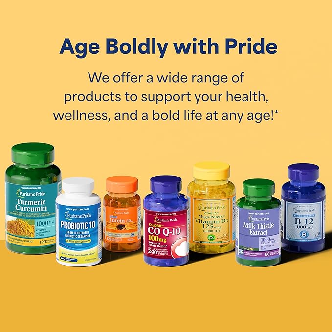 Puritan's Pride Premium Maximum Strength Triple Active Omega 3-6-9 Fish Flax and Borage Oils Dietary Supplement for Heart Joint and Cellular Health Support 240 Rapid Release Softgels
