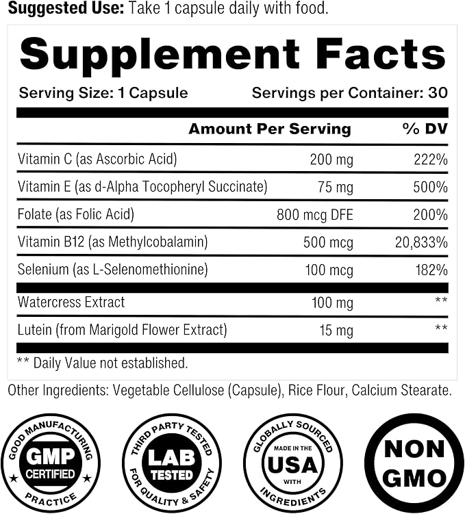 Celly DNA Defense | Longevity Supplement for Healthy Aging and Cellular Health | Promotes DNA Repair &amp Integrity | Take 1 Daily – 30 Servings | Non-GMO &amp 3rd Party Tested