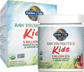 Garden of Life Raw Probiotics Kids - 5 Billion CFU - Whole Food Probiotic for Gut Health &amp Immune Support - for Children Ages 1 Year &amp Older - 60 Servings