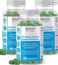 Amire by Dr. Awan Thyroid Support Gummies Promotes Healthy Function of Thyroid Kelp Selenium &amp Ashwagandha to Improve Energy Immunity Metabolism 180ct 90day Supply