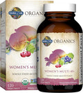 Garden of Life Multivitamin for Women 40 Plus Organics Womens Vitamins Hormone &amp Breast Health Support Blend Vegan 120 Tablets