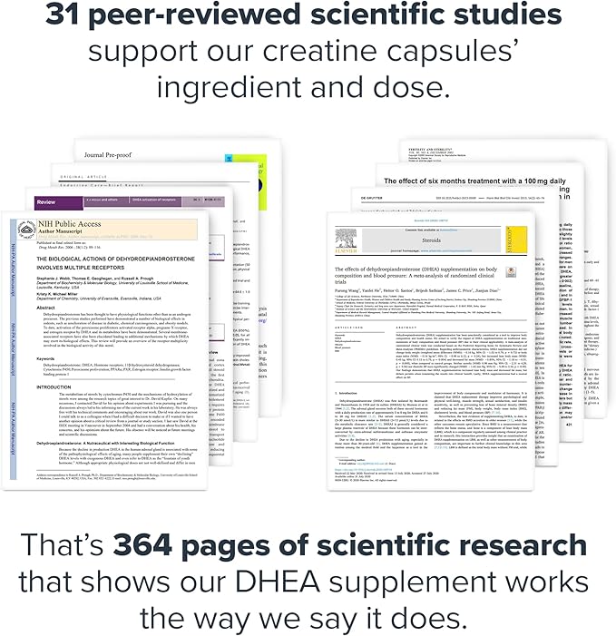 LEGION DHEA 50mg Supplement for Men &amp Women – Supports Hormone Balance &amp Wellness Helps Maintain Energy Immune System &amp Bone Strength Naturally Sweetened Non-GMO Gluten-Free (120 Serv