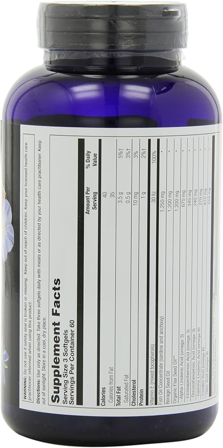 Health from The Sun The Total EFA 180 Softgels