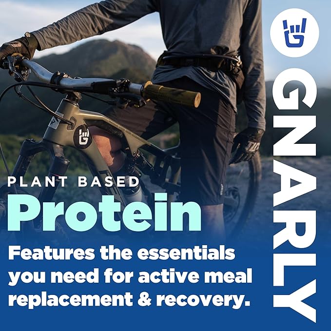 Gnarly Nutrition Gnarly Vegan Plant Protein Meal Replacement - Chocolate (28.2oz) BCAAs Fruit Punch (10.58oz)