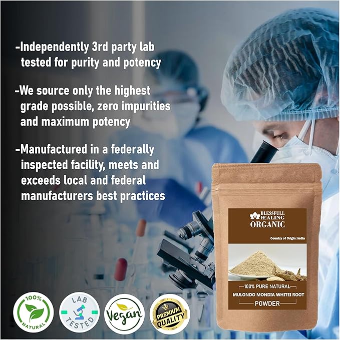 Organic Mulondo Mondia Whitei Root Powder 100% Pure Natural 200 Gram / 7.05 oz