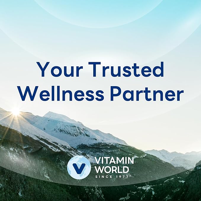 Vitamin World Triple Strength Omega 3 Fish Oil 1360 mg Supplement 950 mg Active Omega-3 Fatty Acids with EPA &amp DHA Supports Heart Brain &amp Joint Health Gluten Free 180 Softgels 6 Months S