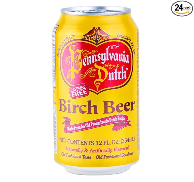 Pennsylvania Dutch Birch Beer 12 oz. (24 Cans)